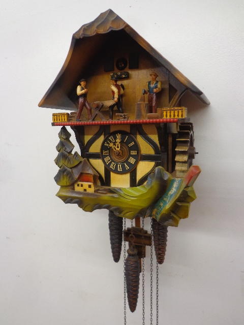 lot 2 image: Vintage Cuckoo Clock