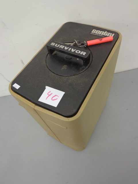 lot 40 image: Sentry Survivor Fire Proof Safe