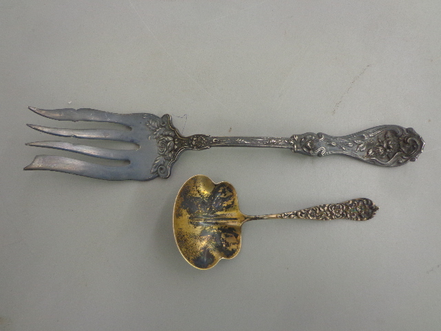 lot 96 image: Vintage Fork & Spoon