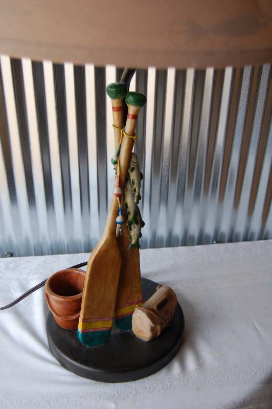 Fishing Themed Lamp