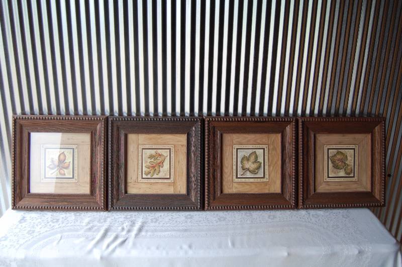 4 Framed Pictures