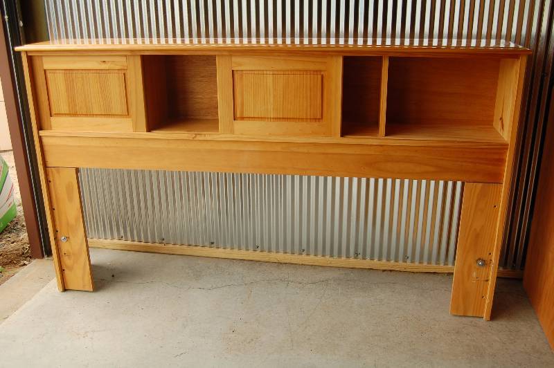 Head Board with Cubby