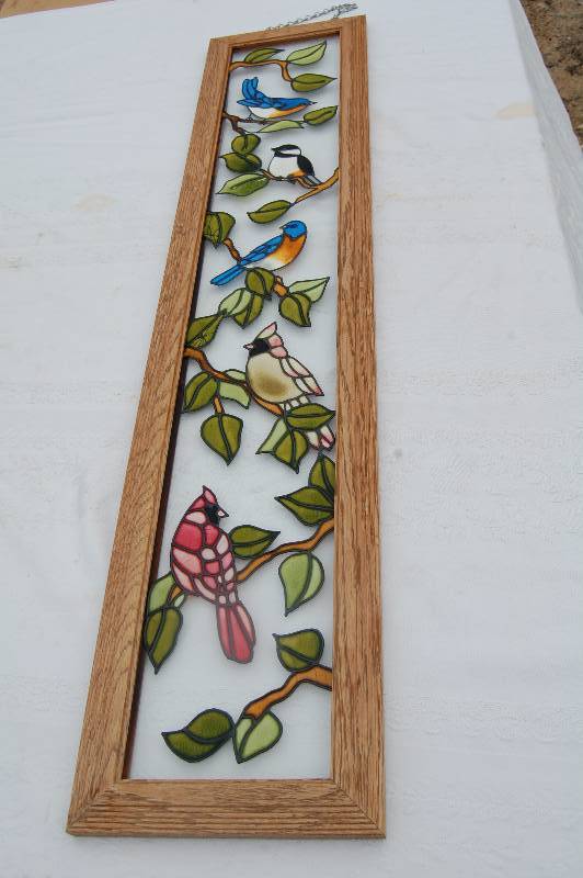Glass Bird Art