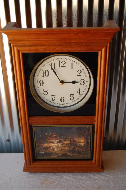 Terry Redlin Wall Clock