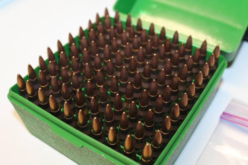 Lot of (100) Rounds of Federal 5.56 x 45mm Ammuntion