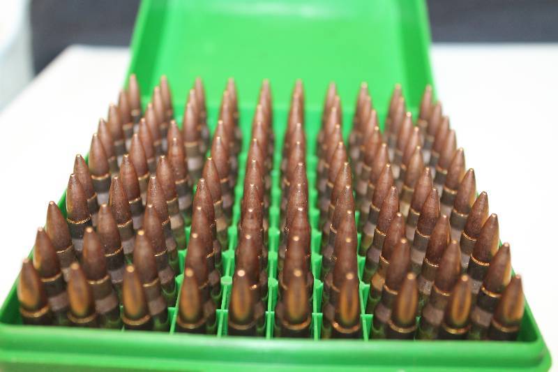 Lot of (100) Rounds of Federal 5.56 x 45mm Ammuntion