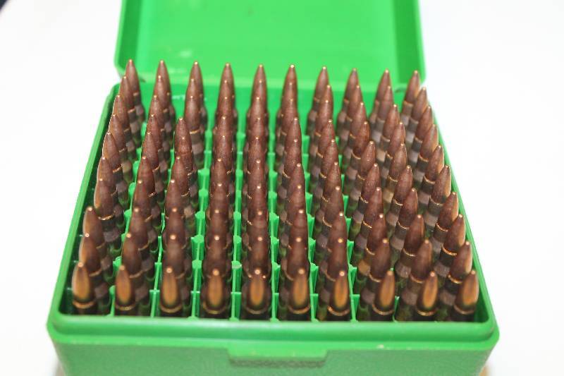 Lot of (100) Rounds of Federal 5.56 x 45mm Ammuntion