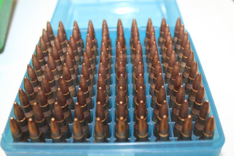Lot of (100) Rounds of Federal 5.56 x 45mm Ammuntion
