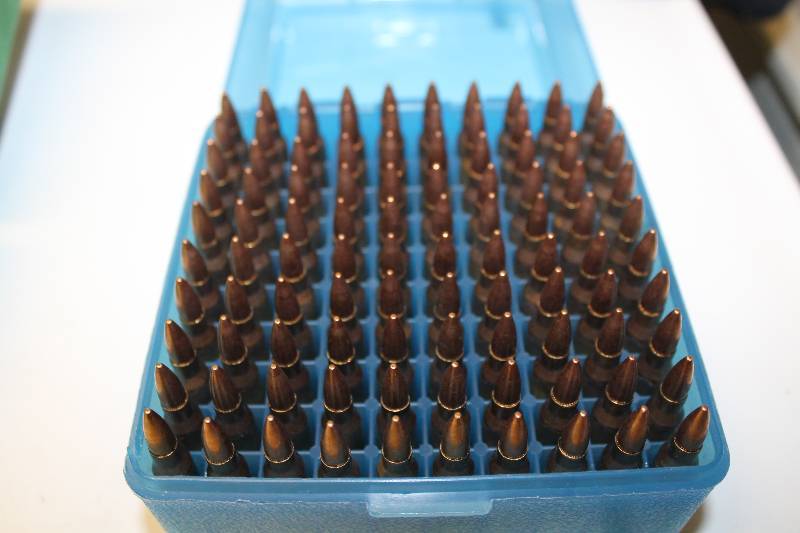 Lot of (100) Rounds of Federal 5.56 x 45mm Ammuntion