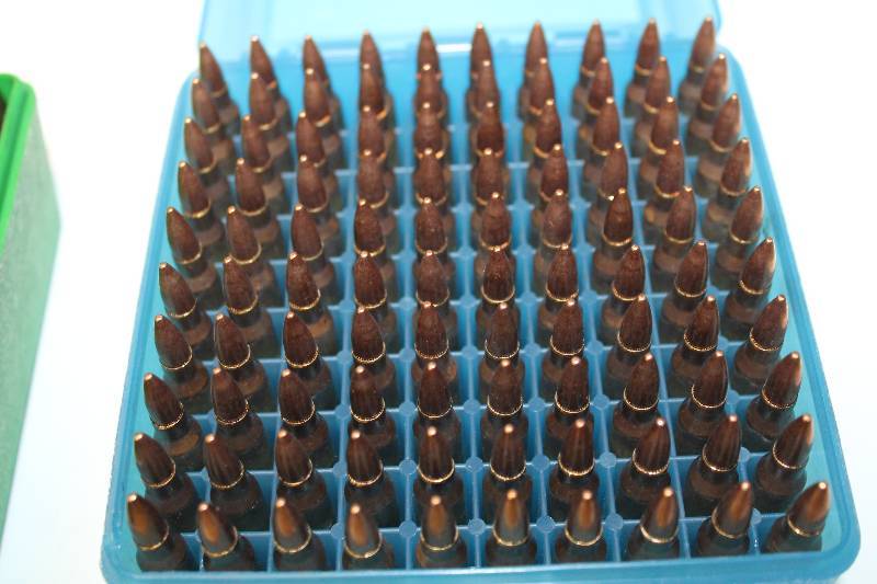 Lot of (100) Rounds of Federal 5.56 x 45mm Ammuntion