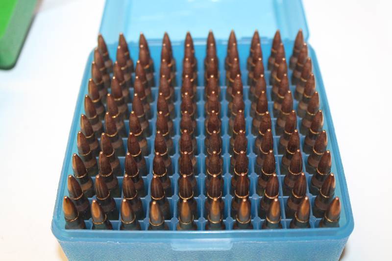 Lot of (100) Rounds of Federal 5.56 x 45mm Ammuntion