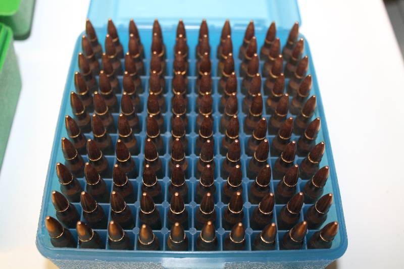 Lot of (100) Rounds of Federal 5.56 x 45mm Ammuntion