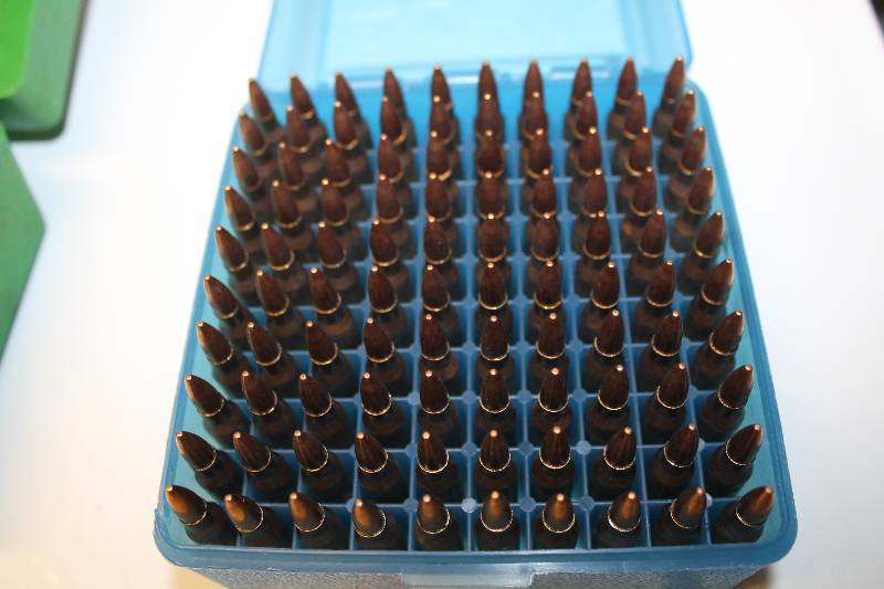 Lot of (100) Rounds of Federal 5.56 x 45mm Ammuntion