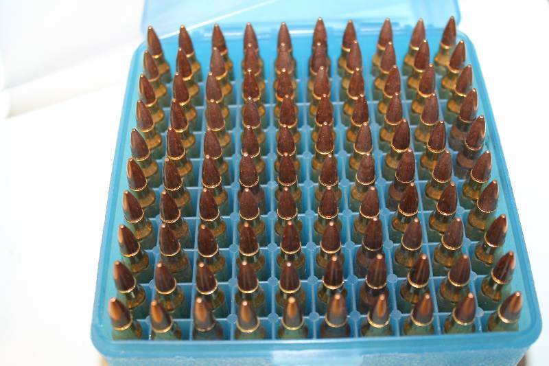 Lot of (100) Rounds of Federal .223 Ammuntion