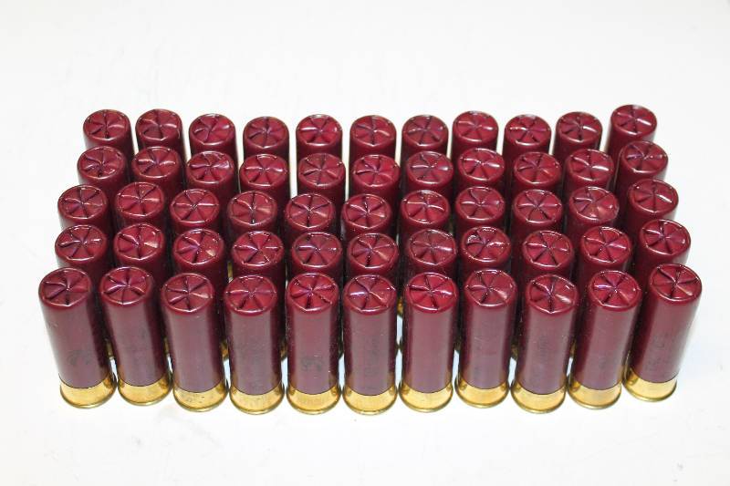 Lot of (55) Federal 12 ga. 2-34 Inch OO Buckshot, 9 Pellet, Tactical Rounds