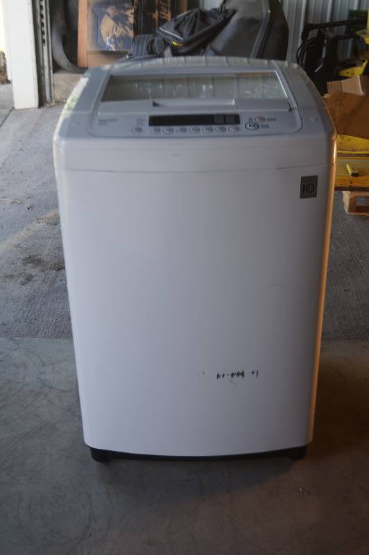 lot 7 image: LG Washer Model # WT1001CW