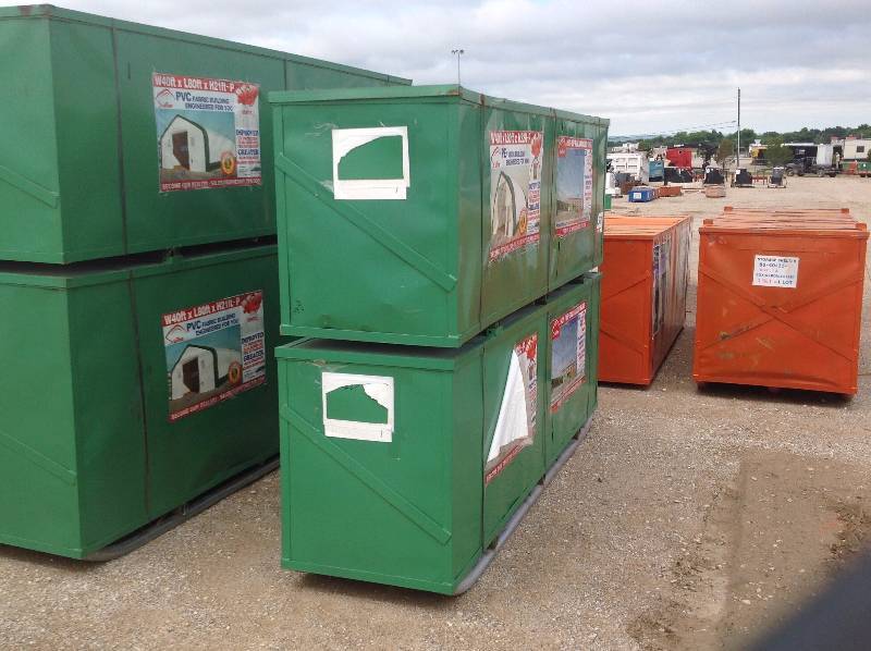 Large PE Fabric Storage Shelter