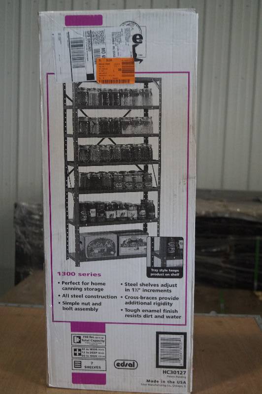 Metal Shelving Unit