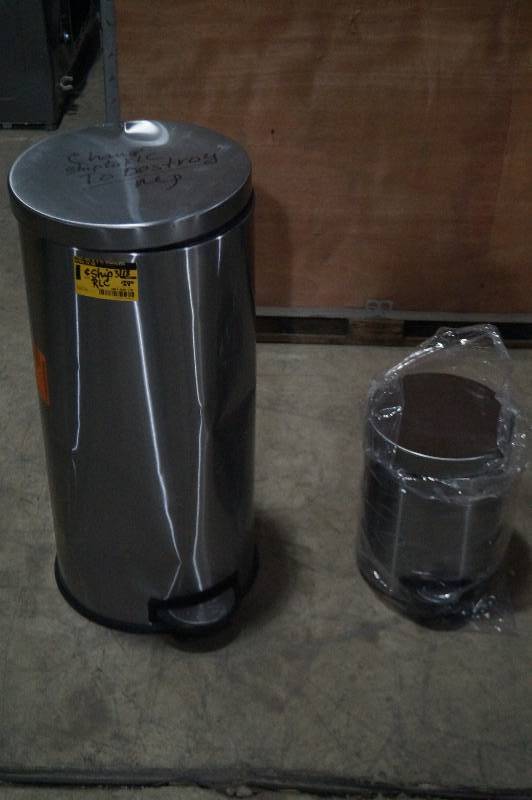 Stainless Steel Trash Cans