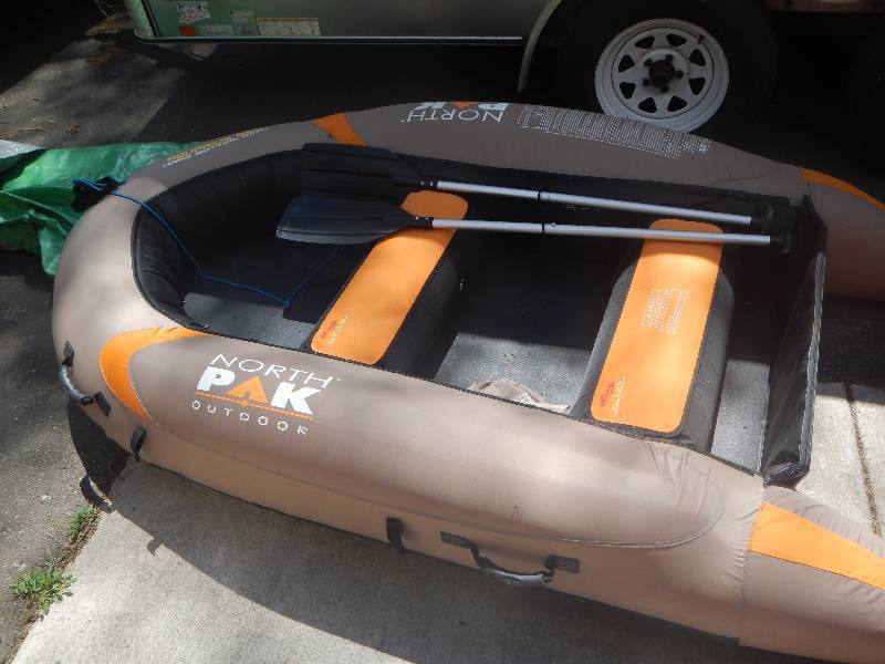 lot 24 image: North Pak Outdoor Hard Bottom Boat