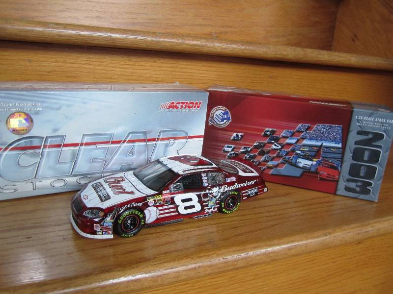 lot 64 image: Dale Earnhardt Jr. #8 BudweiserMLB...