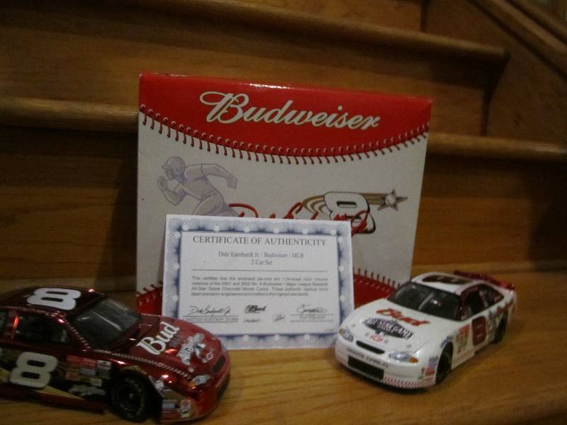 lot 83 image: Dale Earnhardt Jr. Set of 2- 2001 a...