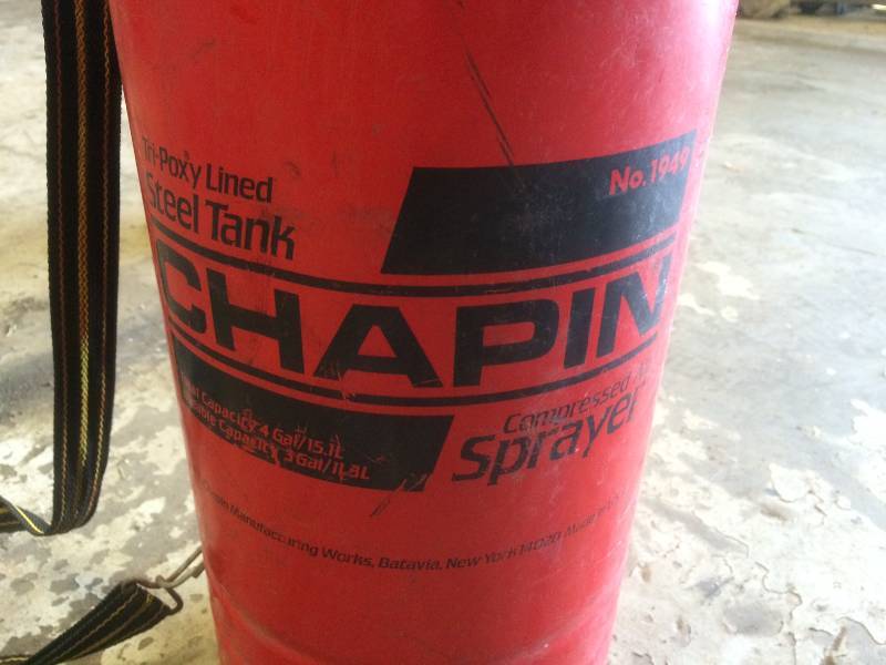 Chapin Spray Tank