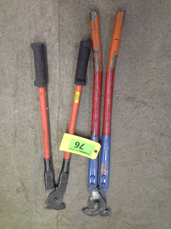 lot 76 image: (2) Wire Cutters
