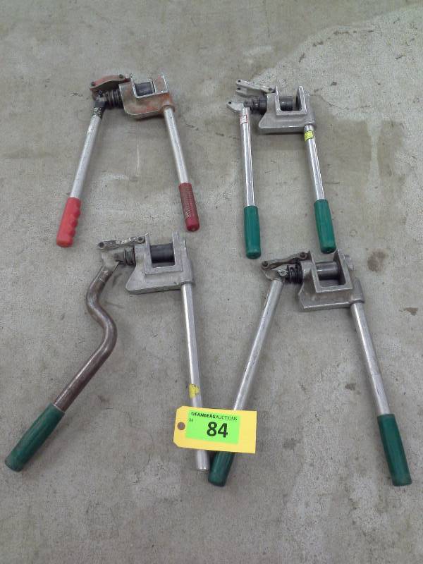 lot 84 image: (4) Greenlee Metal Stud Punch