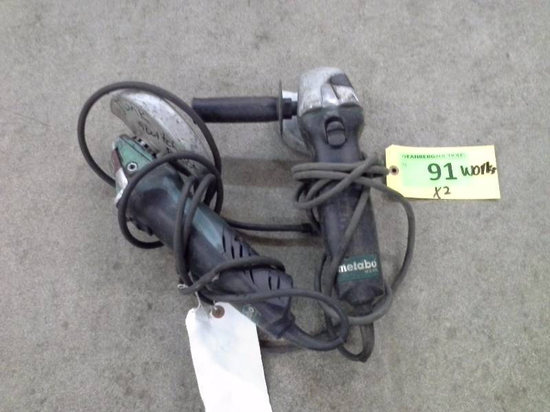 lot 91 image: (2) Grinders