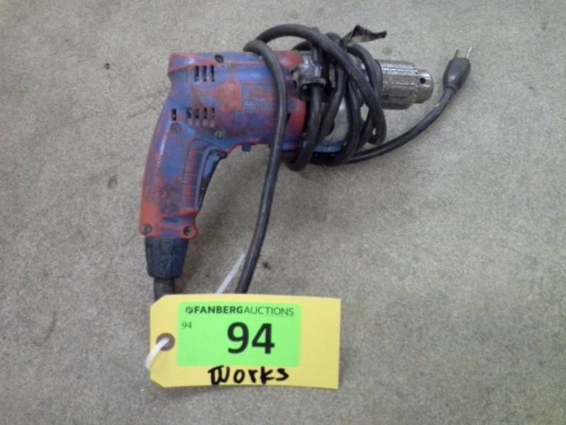 lot 94 image: (1) Milwaukee Drill