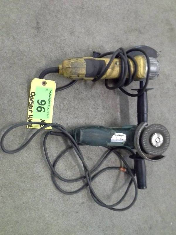 lot 96 image: (2) Grinders, Non-Functional
