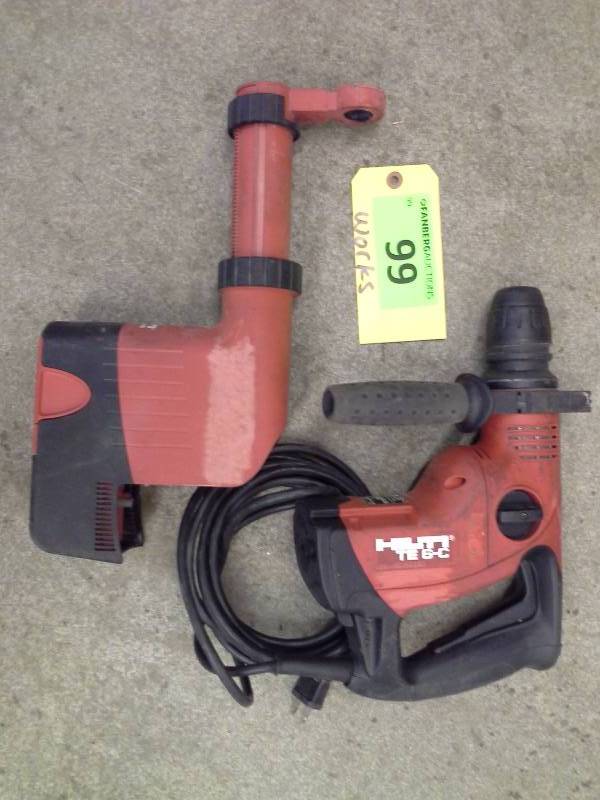 lot 99 image: (1) Hilti TE 6-C Rotary Hammer Drill