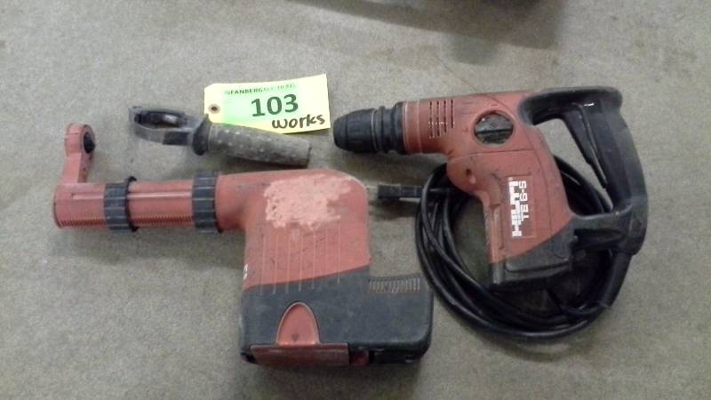 lot 103 image: (1) Hilti TE 6-S Rotary Hammer Drill