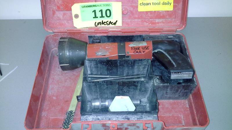 lot 110 image: (1) Hilti UX600 Fastening System