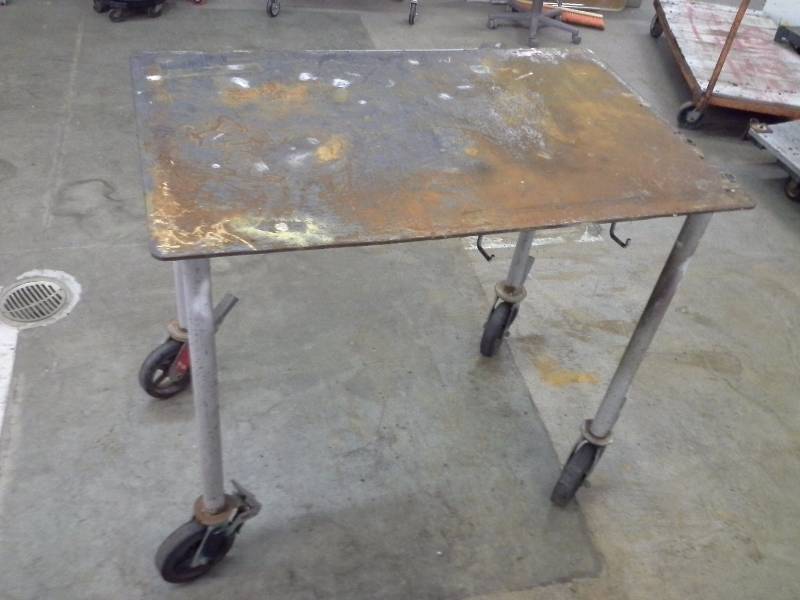 lot 134 image: (1) Welding Table