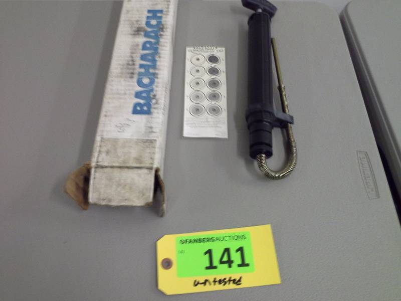 lot 141 image: (1) Bacharach Tester