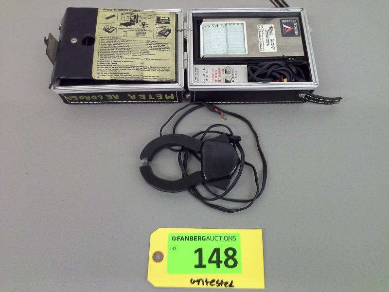 lot 148 image: (1) Amprobe Recorder