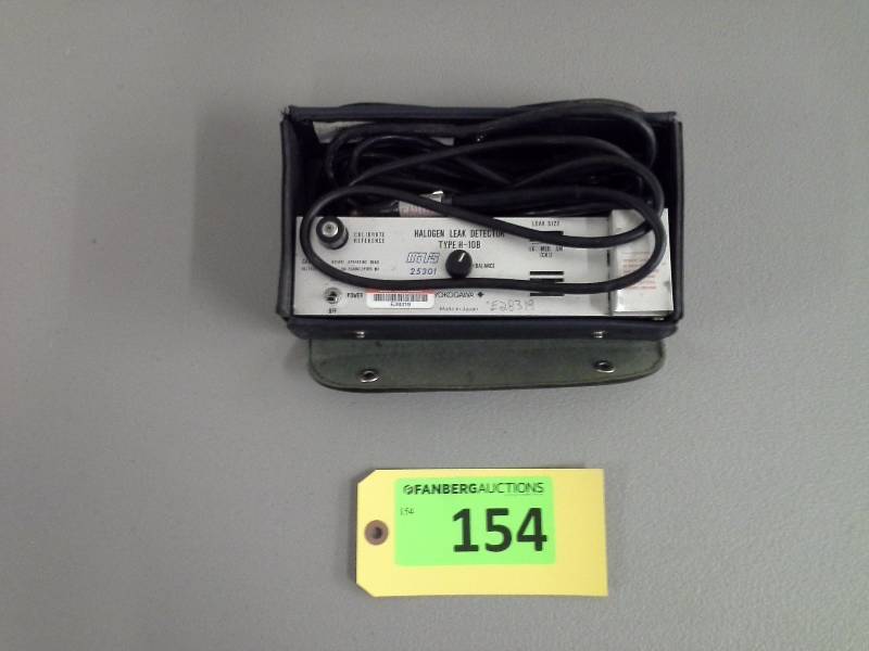 lot 154 image: (1) Yokogawa H- 10B Halogen Leak Detector