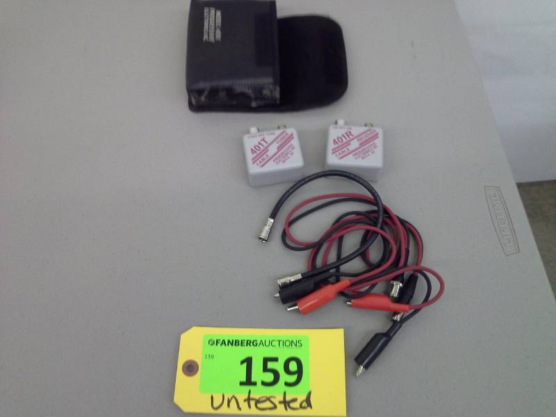 lot 159 image: (1) Progressive Electronics Model 401k