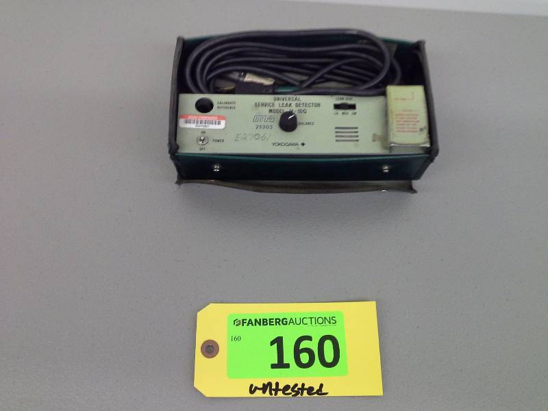 lot 160 image: (1) Yokogawa Universal Leak Detector