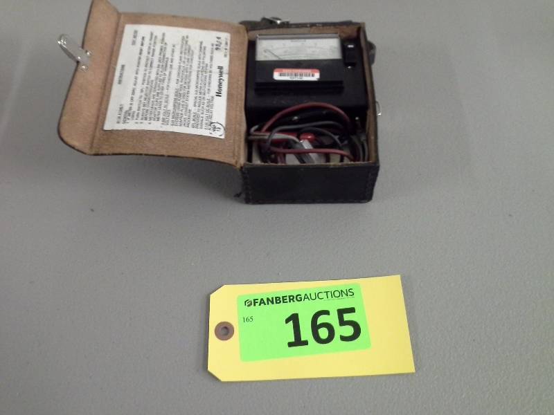 lot 165 image: (1) Honeywell Test Meter
