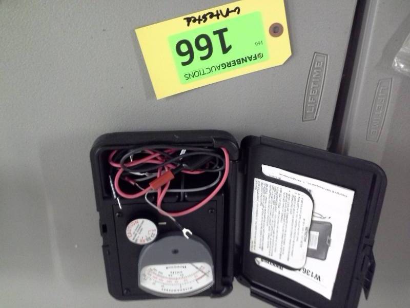 lot 166 image: (1) Honeywell Test Meter