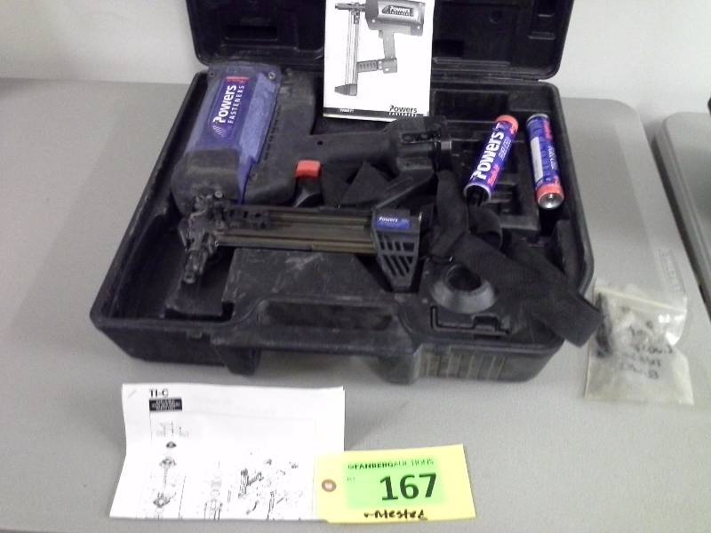 lot 167 image: (1) Powers Fasteners TI-C