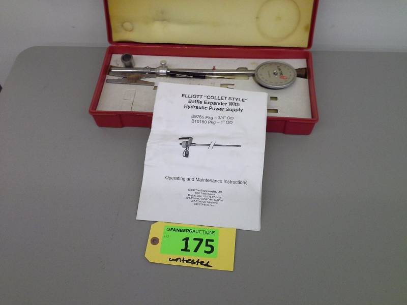 lot 175 image: (1) Elliott Baffle Expander