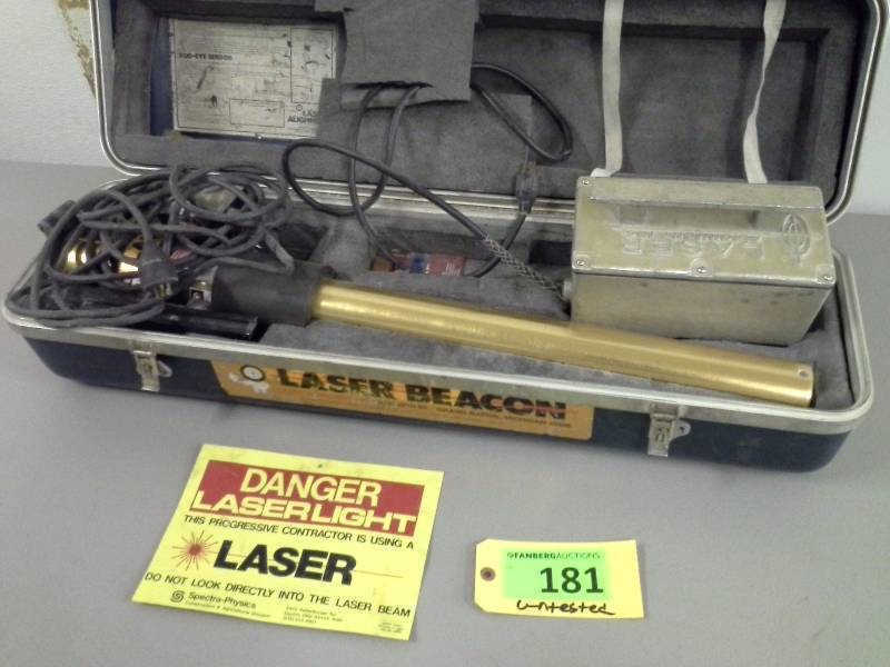 lot 181 image: (1) Laser Alignment Laser Beacon