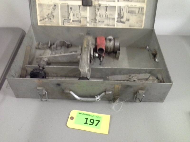 lot 197 image: (1) Reed ACL-3-8 Field Lathe