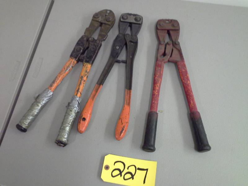 lot 227 image: (3) Crimping Tools