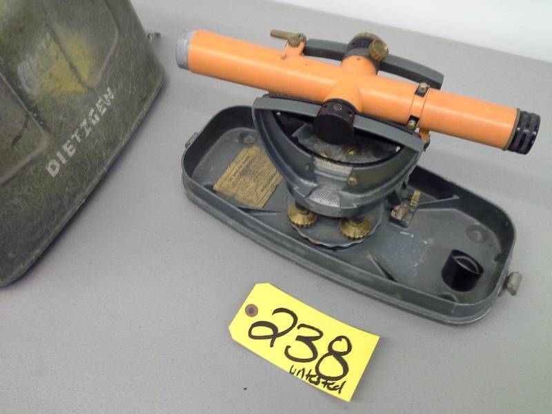 lot 238 image: (1) Dietzgen Transit Level