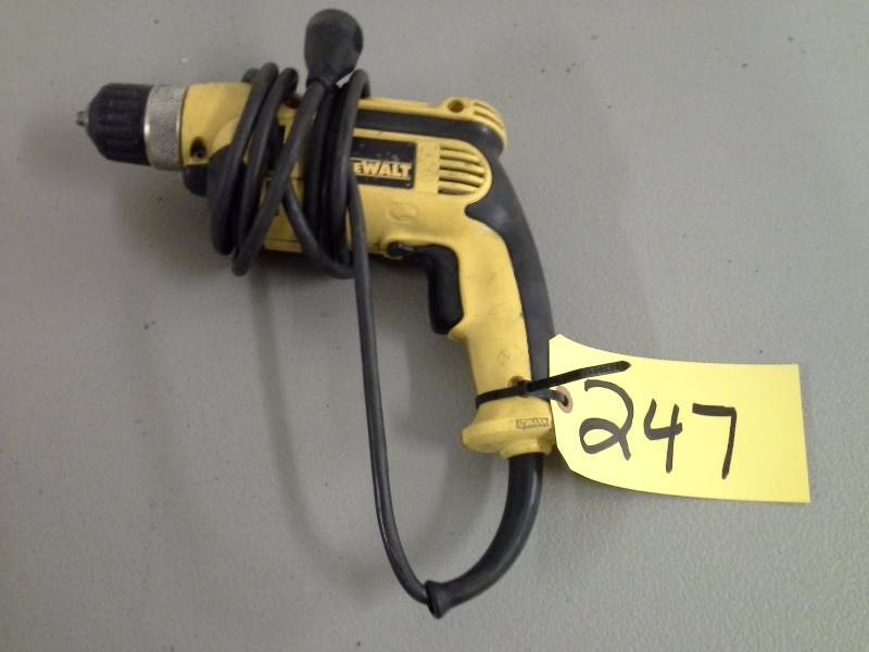 lot 247 image: (1) DeWalt DWD110 Drill